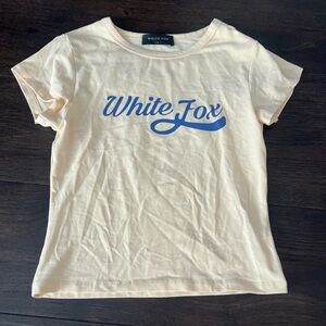 White Fox Tee
